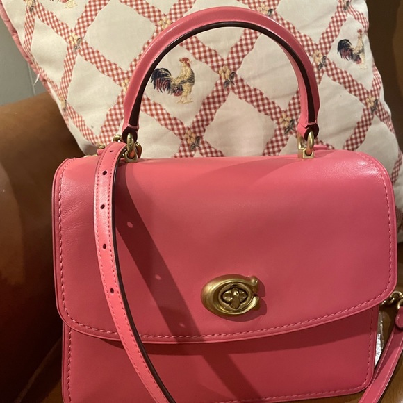Coach Bags Coach Parker Top Handle Orchid Pink Poshmark